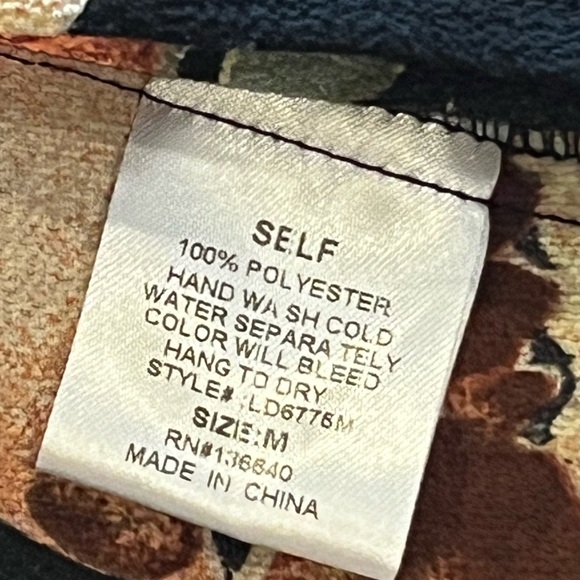 L’Atiste floral bell sleeve bohemian mini dress - Picture 3 of 7